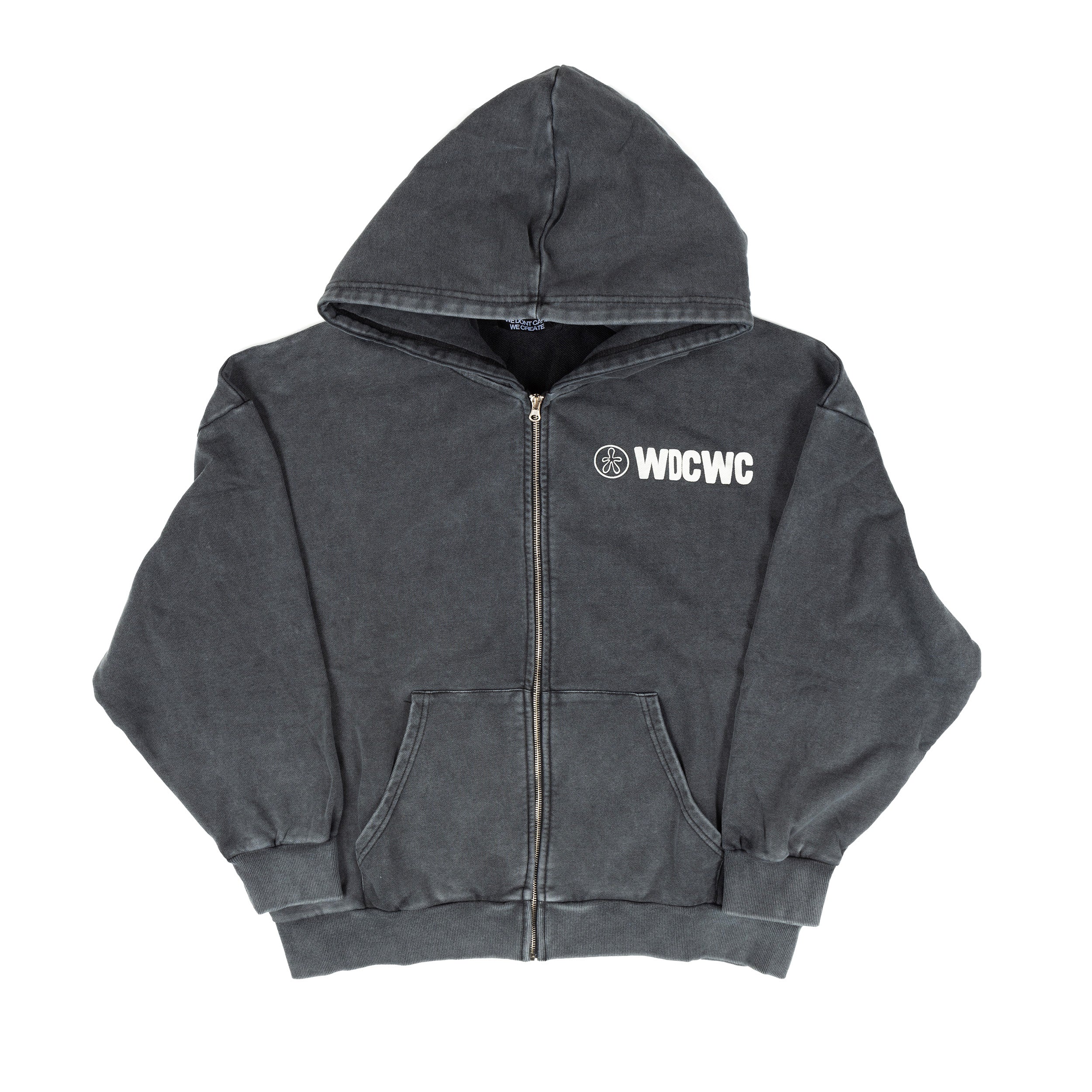 1. GLOBAL CONNECTION HOODIE - WASHED BLACK